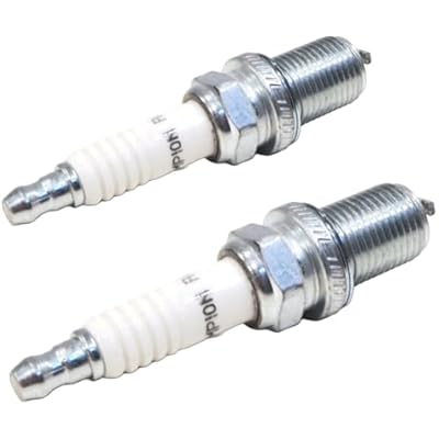 Pack of 2 Champion Spark Plugs for John Deere M78543, M87543, RC12YC Engine