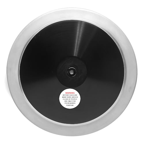 Grand Prix DiscusTrack & Field Training Discus - IAAF Certified, Advanced Aerodynamics, Durable Construction with 85% Rim Weight, ABS Side Plates